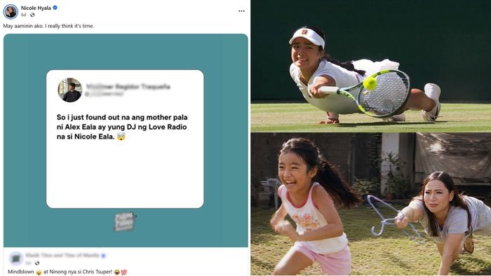 Alex Eala, binibirong nanay daw si "Nicole Eala" at hindi ninyo mahuhulaan kung sino daw ang ‘ninong’ niya